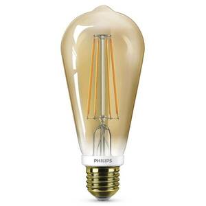 Philips LED lámpa E27 ST64 4W arany, dimm. kép
