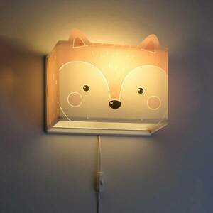 Little Fox gyermek fali lámpa konnektorral kép