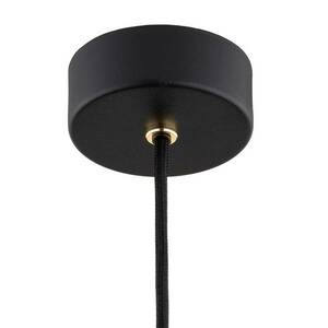 Függő lámpa Masseto, fekete, egy-izzós kép