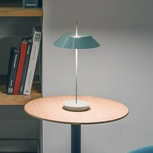 Vibia Mayfair Mini LED asztali lámpa, akkus, zöld kép