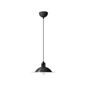 Stilnovo Lampiatta LED-es függőlámpa, Ø 28cm, fekete kép