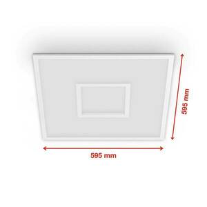 LED panel Centreback CCT RGB 60x60cm fehér kép
