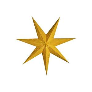 Sterntaler bársony papírcsillag, Ø 75 cm sárga kép