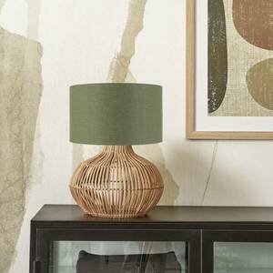 GOOD & MOJO Kalahari asztali lámpa 32cm zöld kép