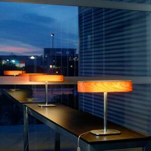 LZF I-Club LED asztali világítás dimm cseresznyefa kép