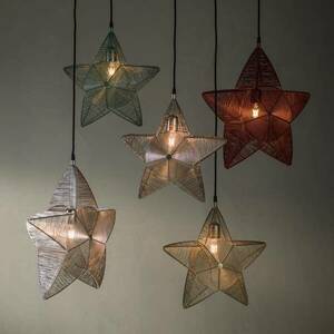 PR Home Rigel dekor-csillag fémből Ø 50 cm krém kép