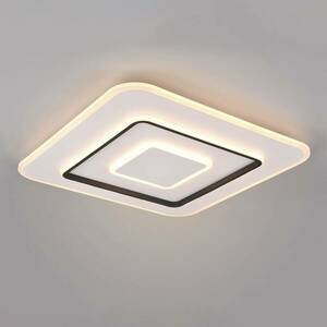 LED mennyezeti lámpa Jora szögletes, 60 x 60 cm kép