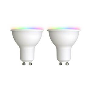 LUUMR Smart LED GU10 műanyag 4.7W RGBW CCT Tuya opálos Tuya opál 2 darabos kép