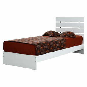 Fehér egyszemélyes ágy 120x200 cm Fuga – Kalune Design kép