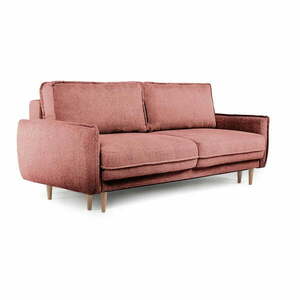 Piros buklé kinyitható kanapé 215 cm Patti – Bonami Selection kép