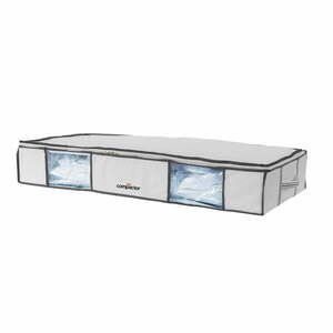 XLarge Underbed Life 2 db fehér ágy alatti tárolódoboz vákuumos huzattal, 105 x 15, 5 cm - Compactor kép