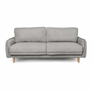 Szürke buklé kinyitható kanapé 215 cm Patti – Bonami Selection kép