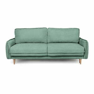 Zöld buklé kinyitható kanapé 215 cm Patti – Bonami Selection kép