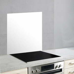 Fehér edzett üveg falvédő tűzhelyhez 60x70 cm – Wenko kép