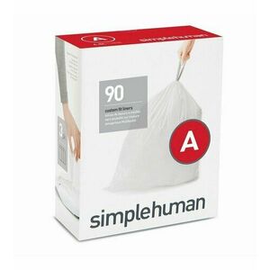 Simplehuman zsák szemeteskosárba A 4, 5 l, 90 db kép