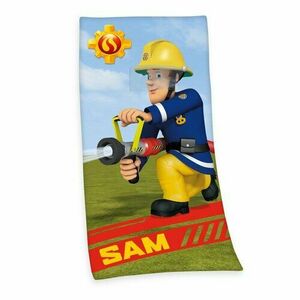 Sam a tűzoltóhoz törölköző, 75 x 150 cm kép