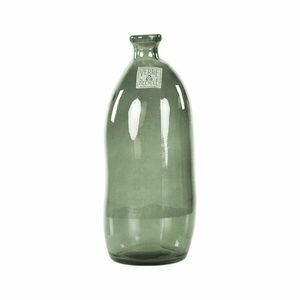 Üveg váza, 35 cm, zöld - BULLE DE SAVON - Butopêa kép