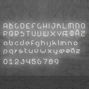 Artemide Alphabet of Light Wand kis u betű kép
