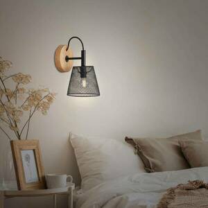 Wood & Style 2077 Fali lámpa, kiterjesztett fém ernyővel kép