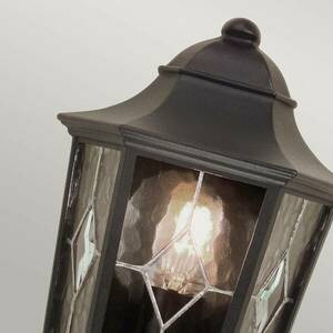 Kültéri fali lámpa Norfolk, fél lámpa, fekete kép