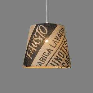 Függő lámpa N°66 Perlbohne kávézacskó ernyővel kép