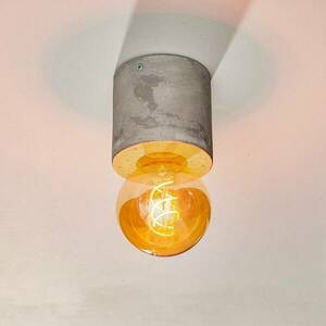 Akira mennyezeti lámpa betonból, henger forma kép