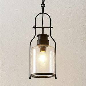 Lindby Rozalie függő lámpa, lámpás, fekete kép