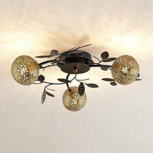 Lucande Evory mennyezeti lámpa, kerek, 3 izzós kép