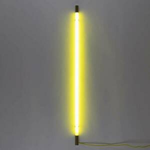 LED fali lámpa Linea Gold, sárga kép