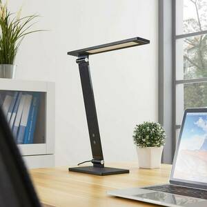 Salome - dimmelhető LED íróasztal lámpa, fekete kép