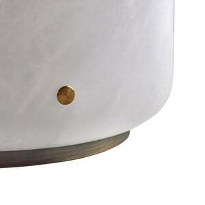 Capsule LED asztali lámpa alabástromból Magasság 30.2cm kép