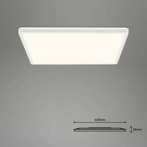LED mennyezeti lámpa Slim S dimmelhető CCT fehér 42x42cm kép