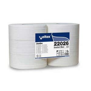 Celtex Comfort Maxi toalettpapír 26cm 2 réteg, fehér 260m, 6 teke... kép