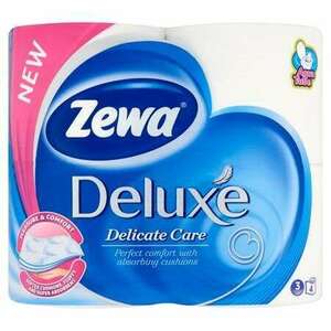 Zewa Deluxe toalettpapír 4 tekercses fehér (3228) kép