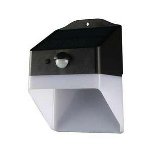 V-TAC napelemes fali lámpa 2W, természetes fehér, szenzorral, PAN... kép