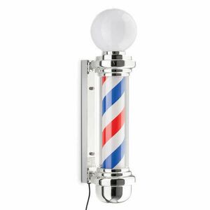 Barber Lux világító oszlop fodrásszalonhoz kép