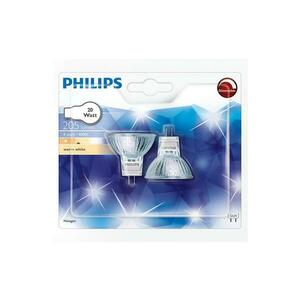 Philips KÉSZLET 2x Ipari izzó Philips HALOGEN GU4/20W/12V 3000K kép