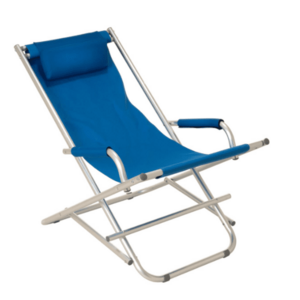 Összecsukható szék alumínium kék kép