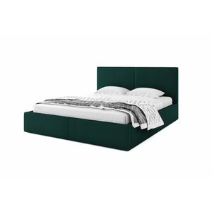 NICKY 2 kárpitozott ágy, 160x200, zöld kép