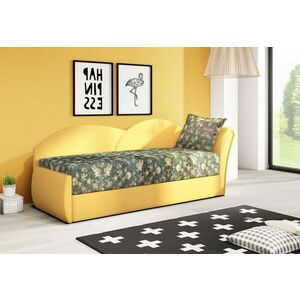 RICCARDO kinyitható kanapé, 200x80x75 cm, rose + sárga (rose 21/alova 41), jobbos kép