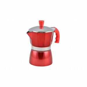 Kotyogós kávéfőző piros 3 személyes kép