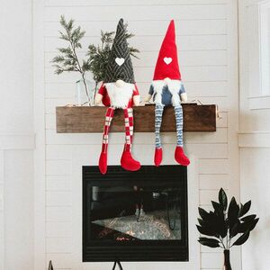 Karácsonyi skandináv manó lábakkal - 2 féle - 50 cm kép