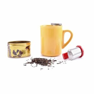 Teaszűrő / teafilter bögrére akasztható kép