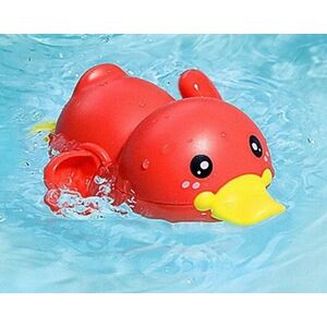 Aranyos, úszkáló fürdőjáték Piros kacsa kép