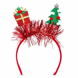 Karácsonyi hajráf - piros - ajándék, karácsonyfa - 20 cm kép