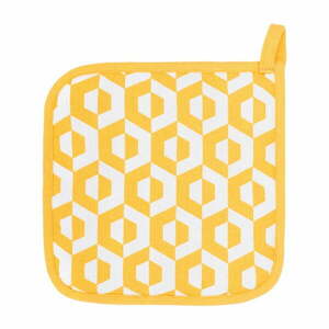 Hexagon 2 db sárga pamut edényfogó - Tiseco Home Studio kép