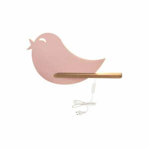 Rózsaszín gyerek lámpa Bird – Candellux Lighting kép