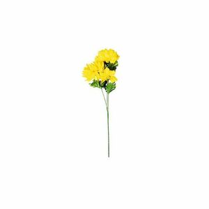 Krizantém, 3 virág, magassága 58 cm kép