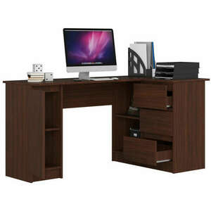 Sarok íróasztal - Akord Furniture - 155 cm - wenge kép
