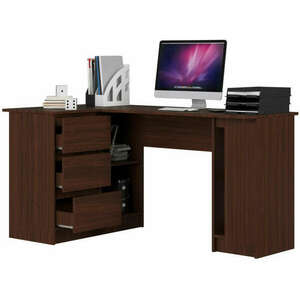 Sarok íróasztal - Akord Furniture - 155 cm - wenge (bal) kép